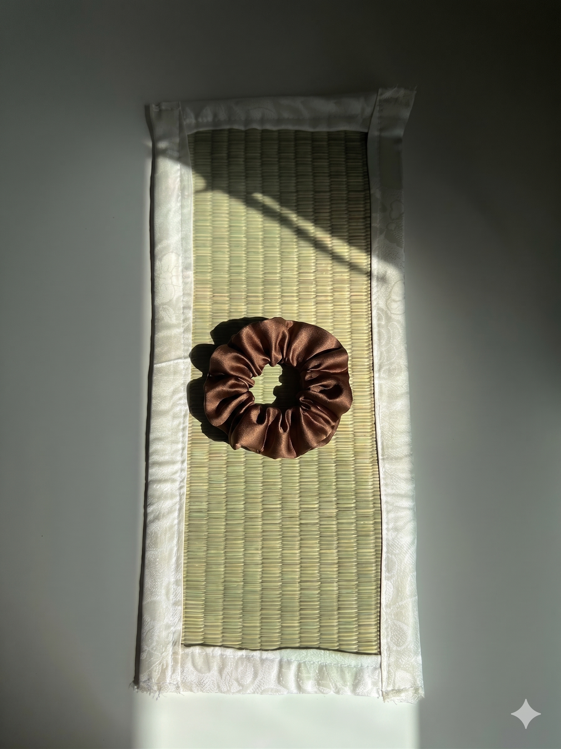ほうじ茶｜Hojicha Kimono Scrunchie