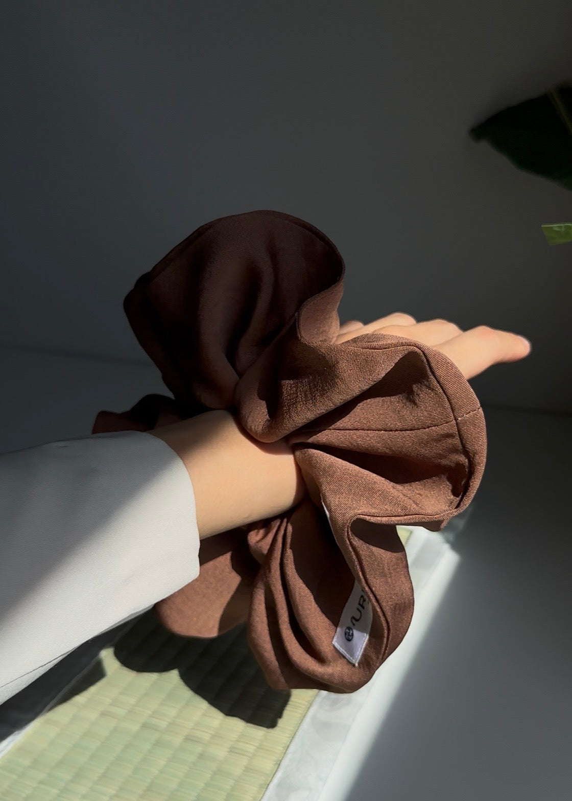 ほうじ茶｜Hojicha Kimono Scrunchie