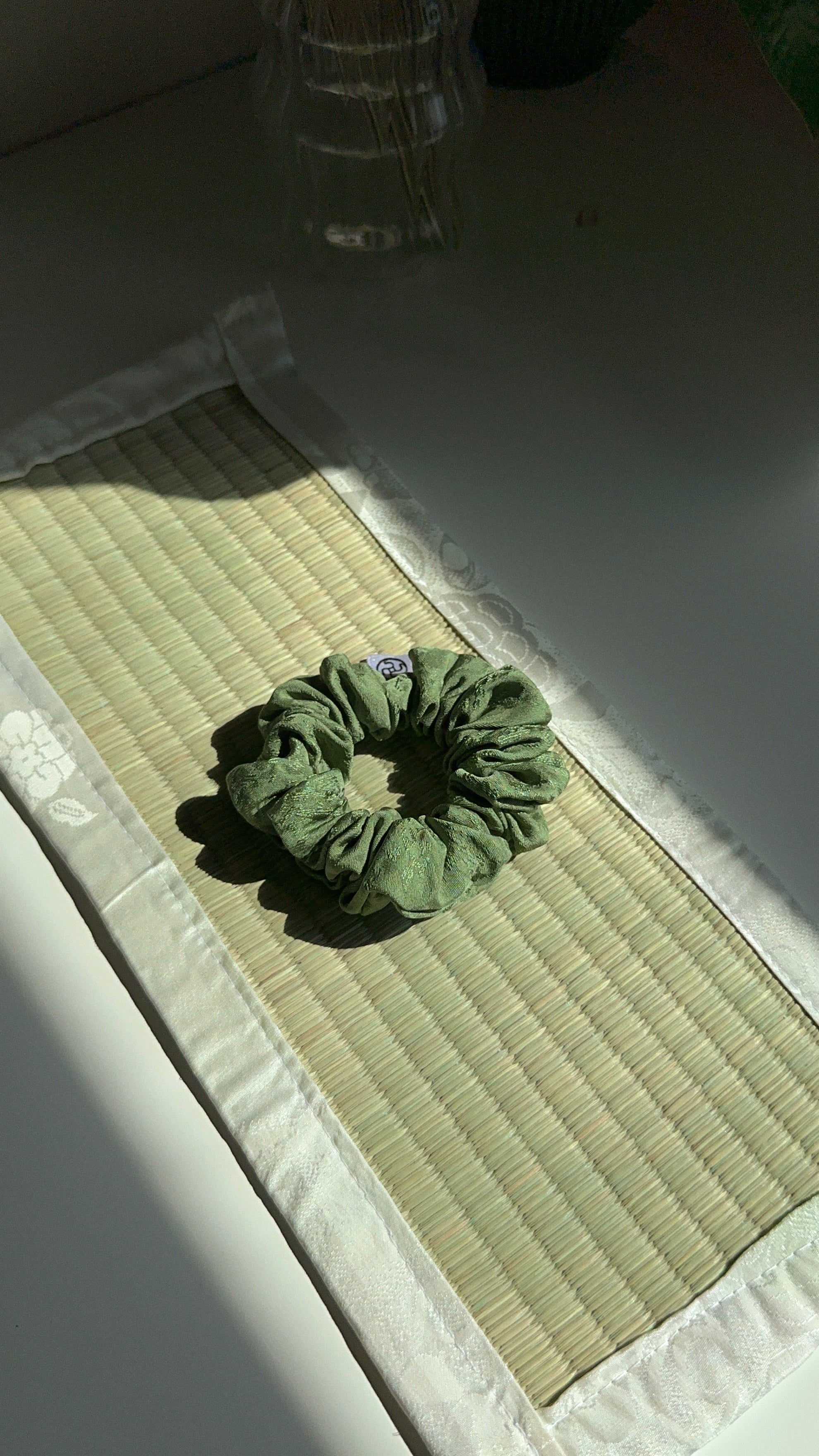 抹茶 ｜Matcha Kimono Scrunchie