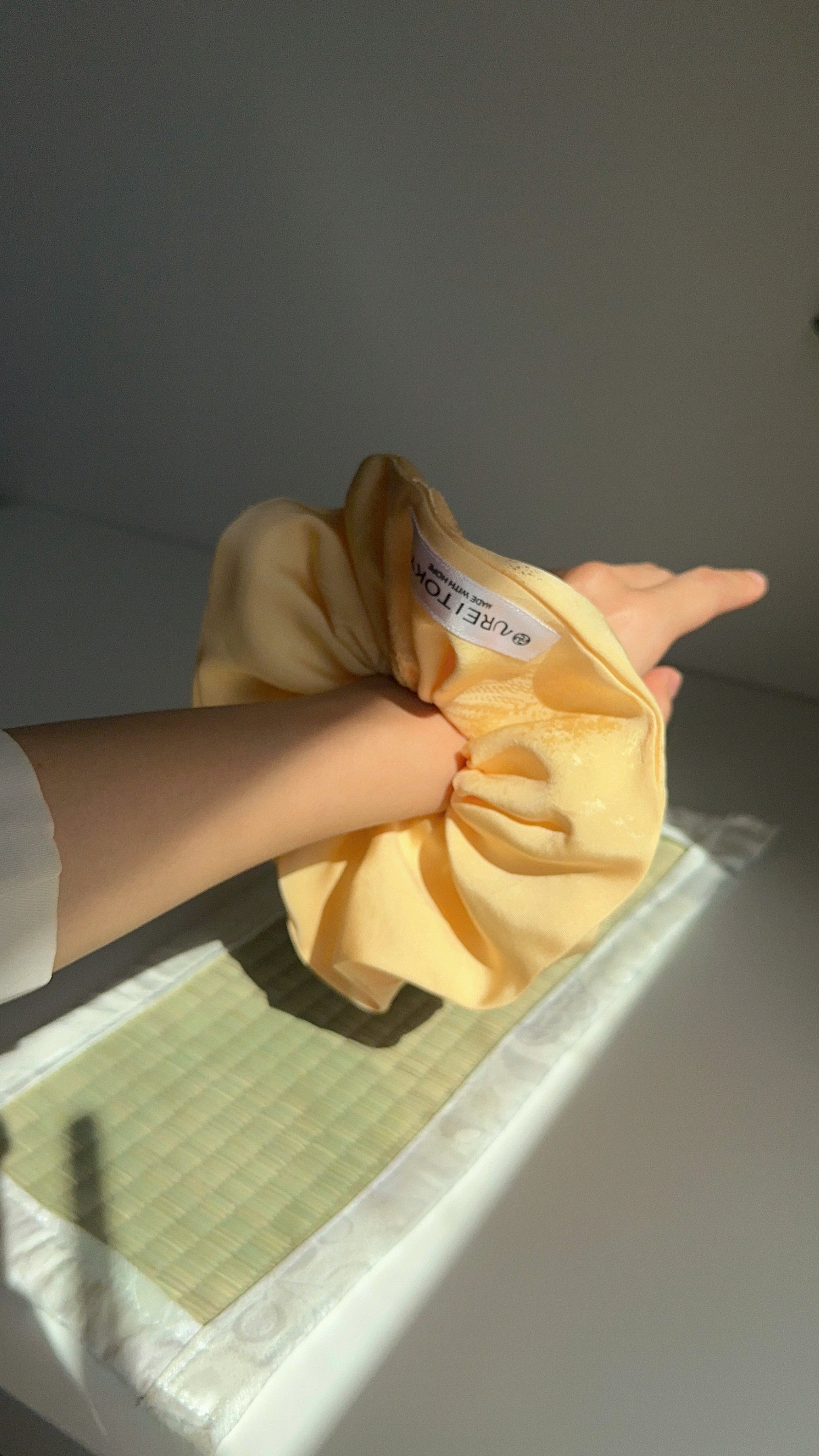 蜜柑｜Satsuma Kimono Scrunchie