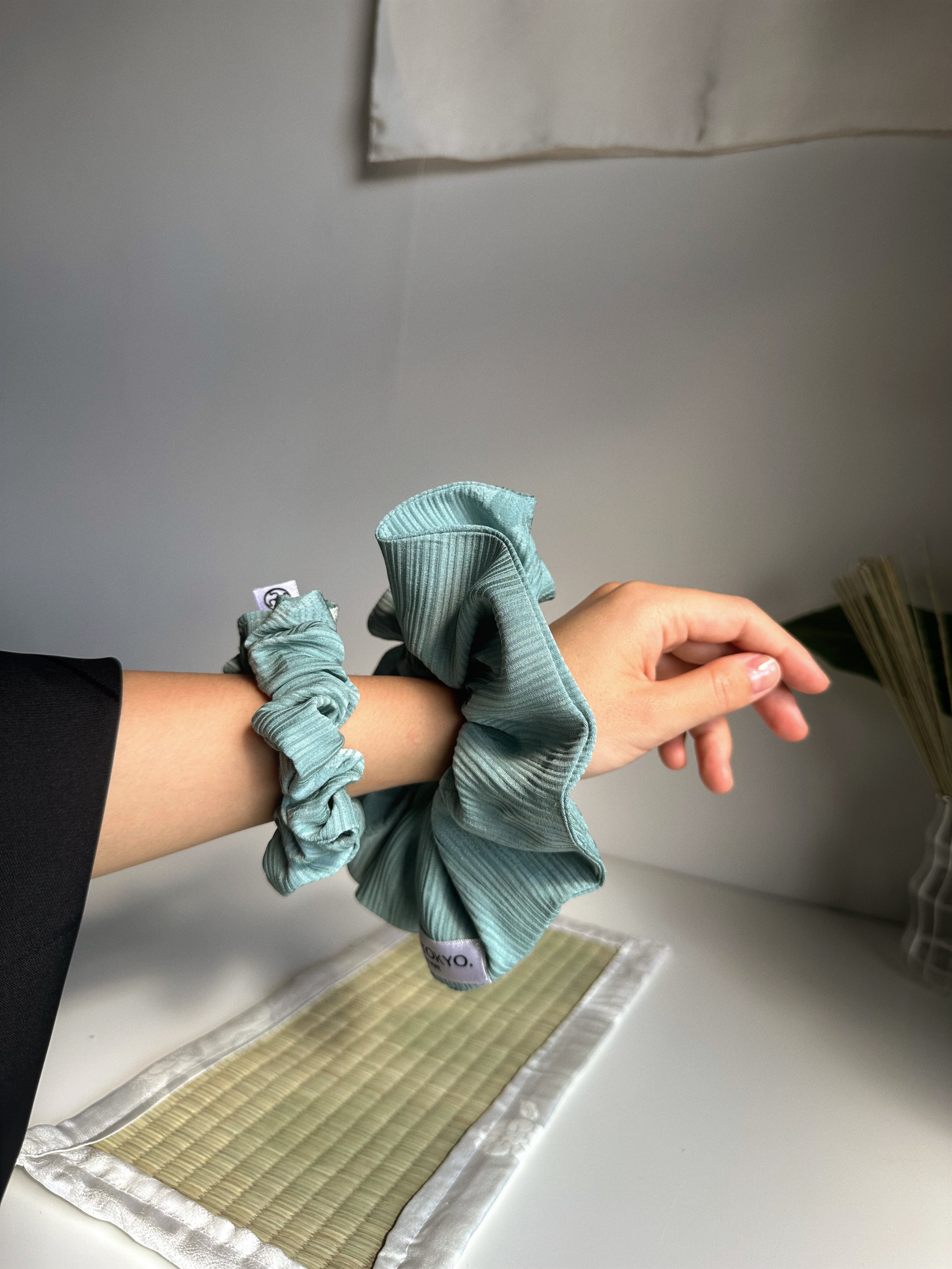 海｜Ocean Kimono Scrunchie