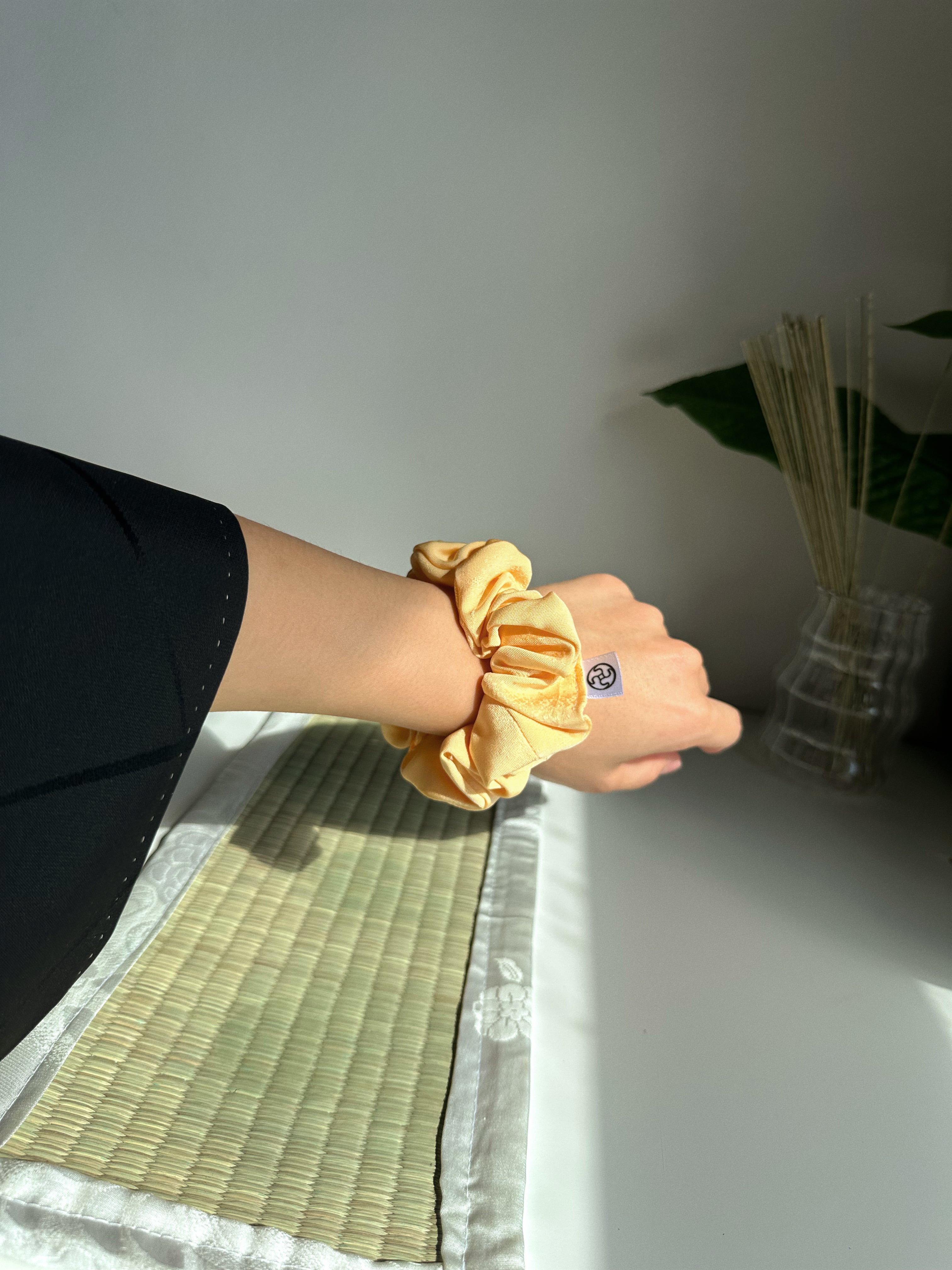 蜜柑｜Satsuma Kimono Scrunchie